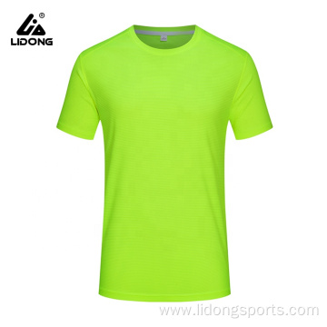 Cheap Gym Fit Quick Dry Polyester Running Tshirt